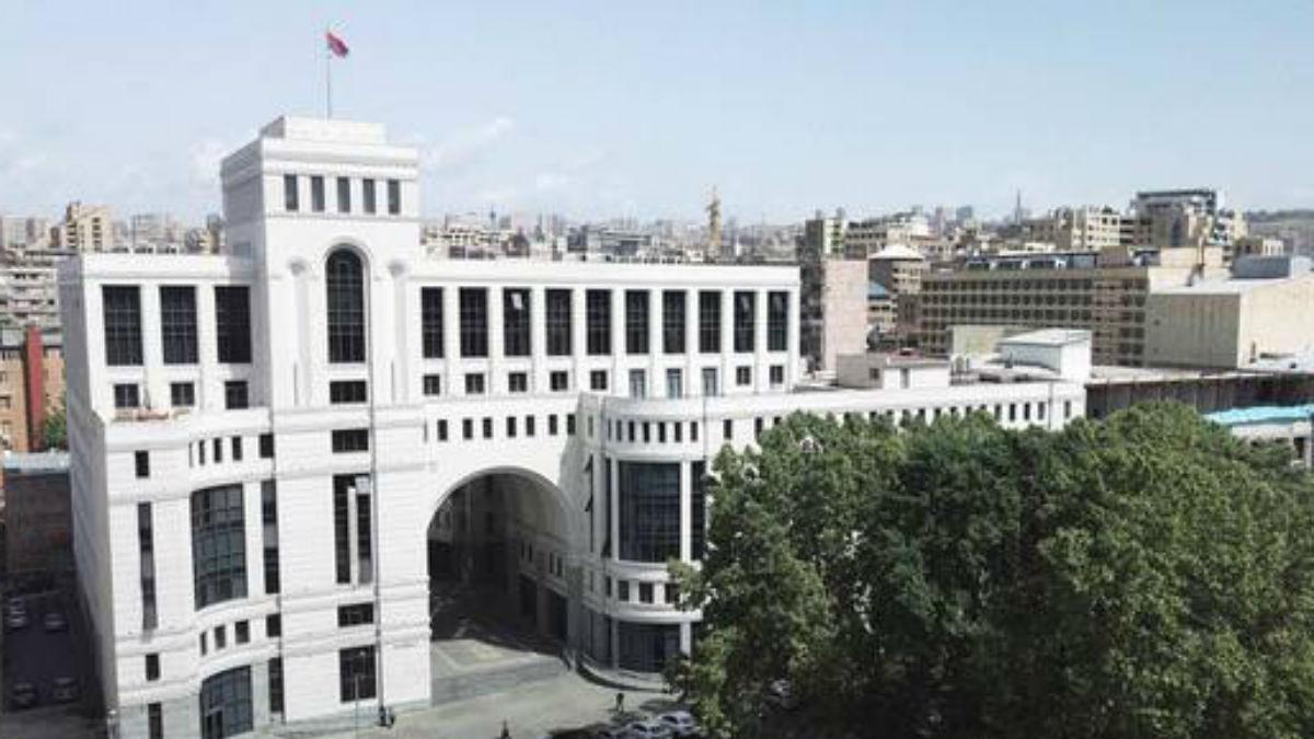 Ermenistan Dışişleri Bakanlığı'ndan, Erdoğan'ın 24 Nisan açıklamasına sert tepki
