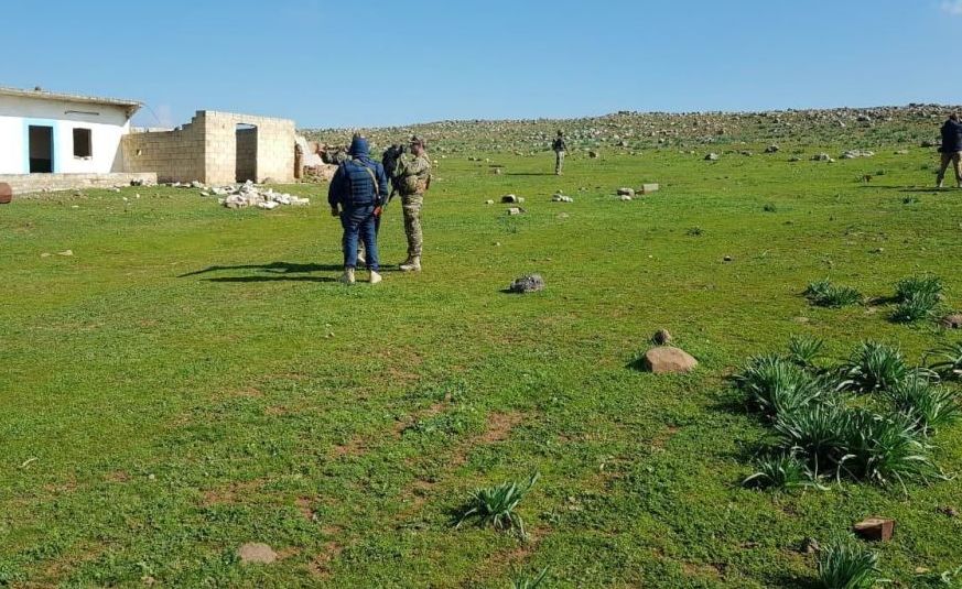 Ermeni uzmanlar Suriye'de 25.860 kilometrekarelik arazide mayın temizlemesi gerçekleştirdi