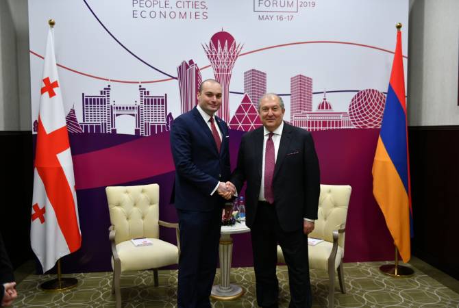 Armen Sarkisyan: Ermenistan-Gürcistan ilişkilerinde büyük potansyel var
