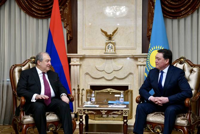 Kazakistan, Ermenistan ile ekonomik ilikilerini yoğunlaştırmak istiyor