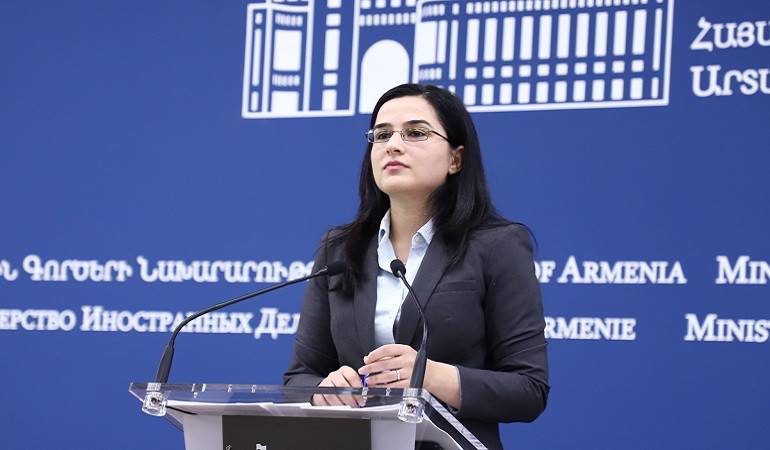 Ermenistan Dışişlerinden Mkhitaryan ve Azerbaycan açıklaması