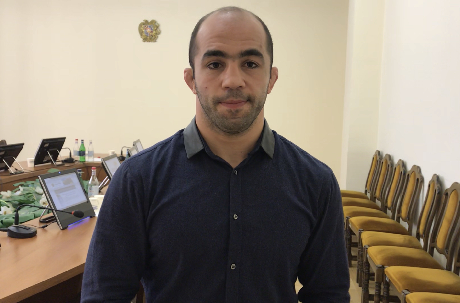 Ermeni güreşçi: "Bakü'de sporcu özel kontrol altına alınıyor, o da ciddi bir baskıdır"