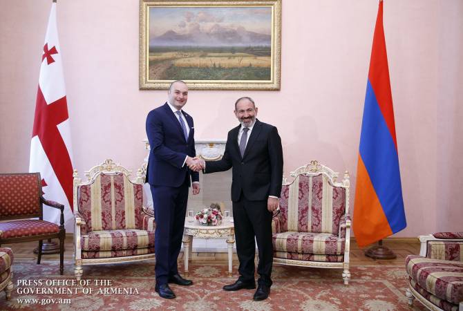 Gürcistan Başbakanı'ndan Ermenistan Başbakanı'na tebrik mesajı