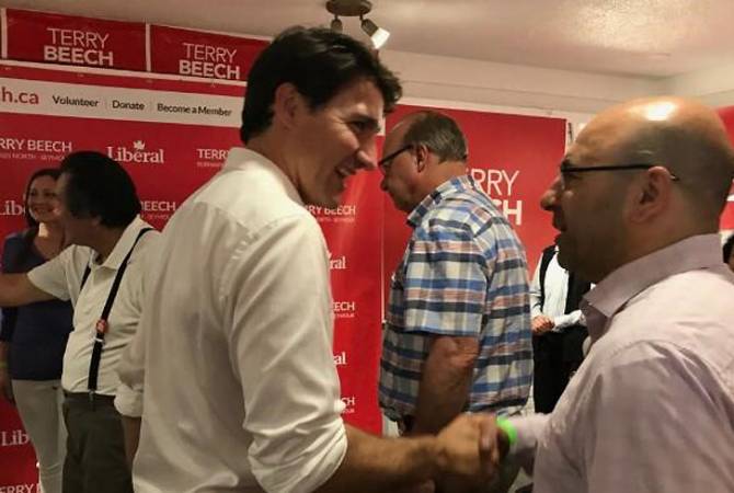 ANCA'nın Kanada Temsilcisi Başbakan Trudeau ile bir araya geldi