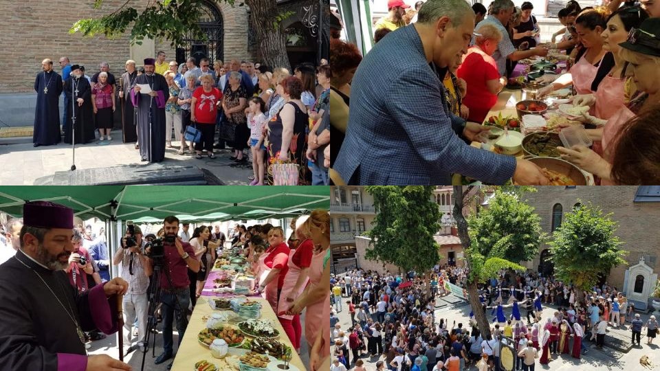 Tiflis’te Ermeniler ‘Dolma-2019’ festivalini gerçekleştirdi