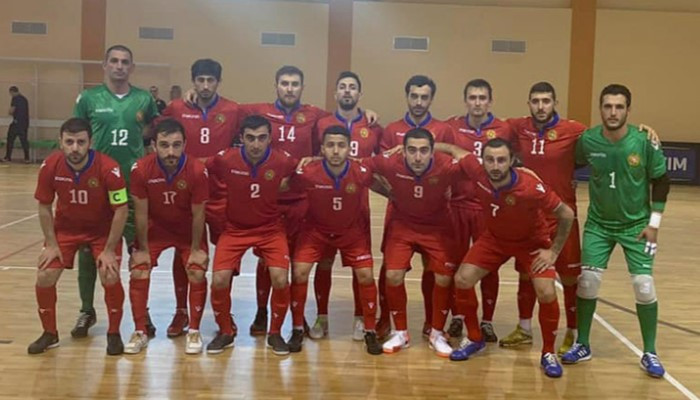 Futsal Ermenistan Milli takımı İtalya’yı yendi
