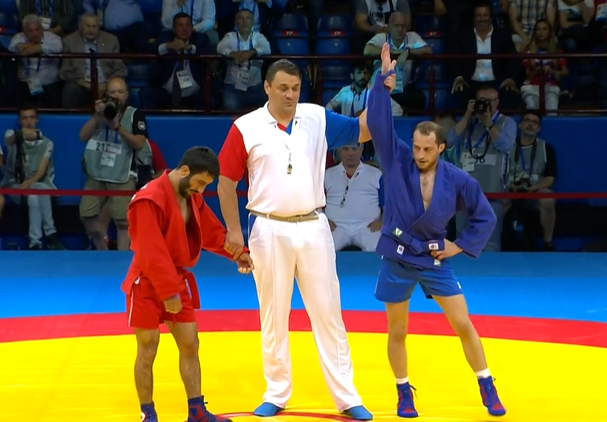 Tigran Kirakosyan Azerbaycan'lı rakibini yenerek Avrupa şampiyonu oldu