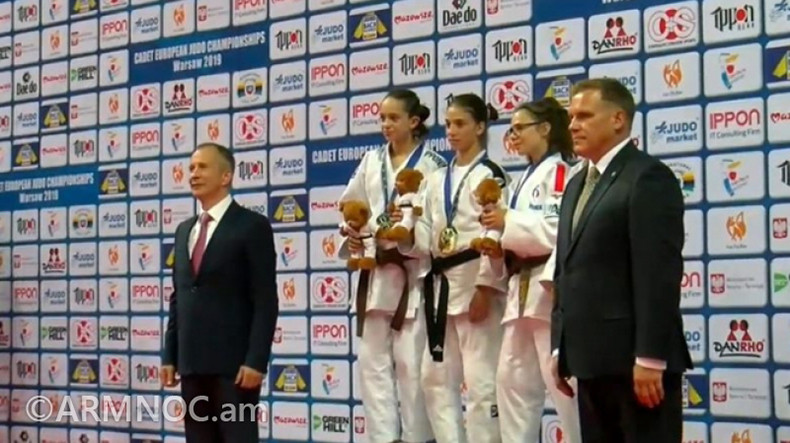 Genç Ermeni kız, Avrupa Judo şampiyonu oldu