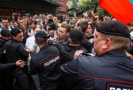 Rusya’da yerel seçimler öncesi protesto: 25 gözaltı