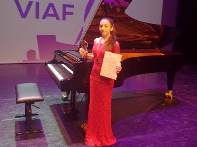 Ermeni genç piyano sanatçısı Viyana’da birincilik ödülü aldı