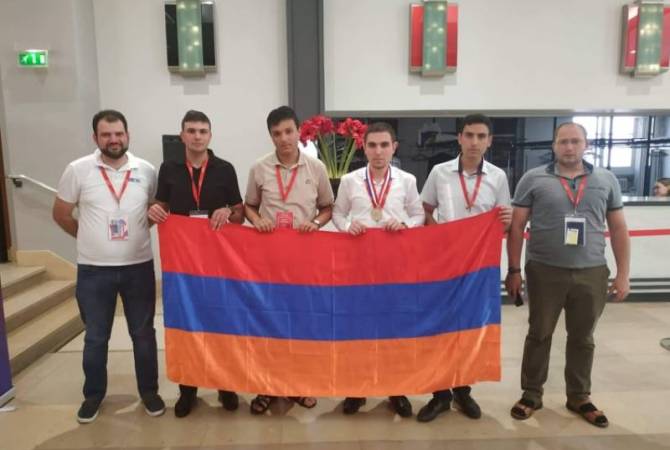Paris’te düzenlenen 51. Uluslararası kimya olimpiyatlarında Ermenistan takımı bronz madalya kazandı