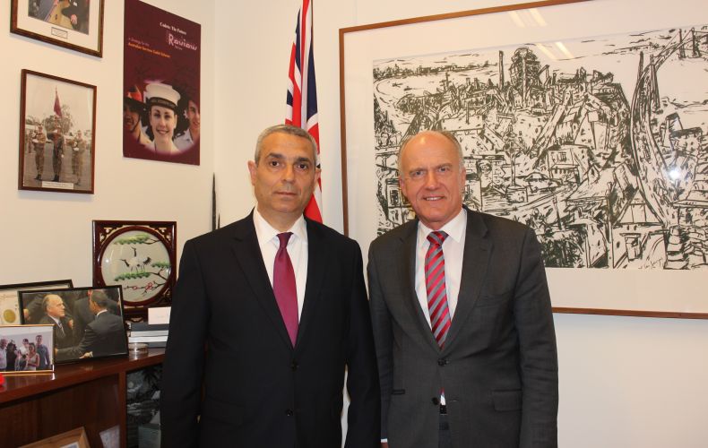 Karabağ Dışişleri Bakanı Avustralya Senatosu Dış ilişkiler komisyonu başkanıyla görüştü