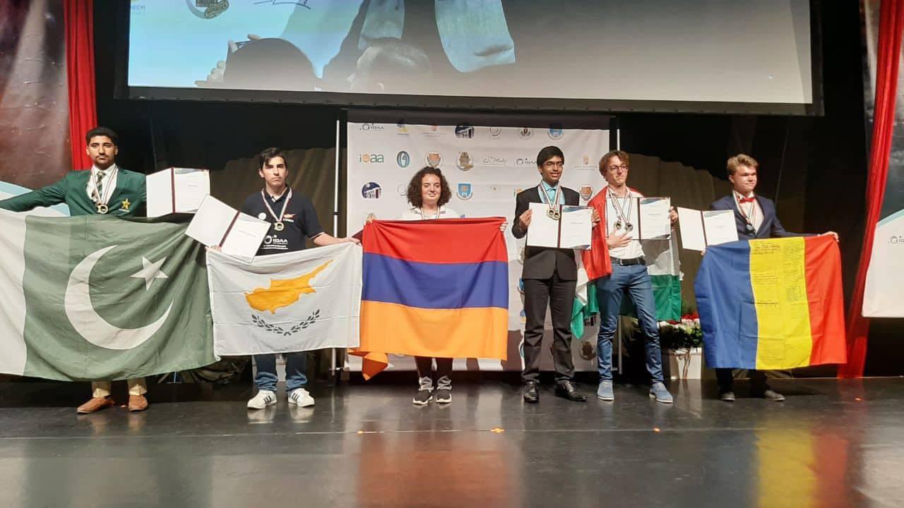Uluslararası Astronomi Olimpiyatında Ermeni öğrenciler 5 madalya kazandı