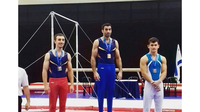 Ermeni jimnastikçiler İsrail'de altın ve gümüş madalya kazandı