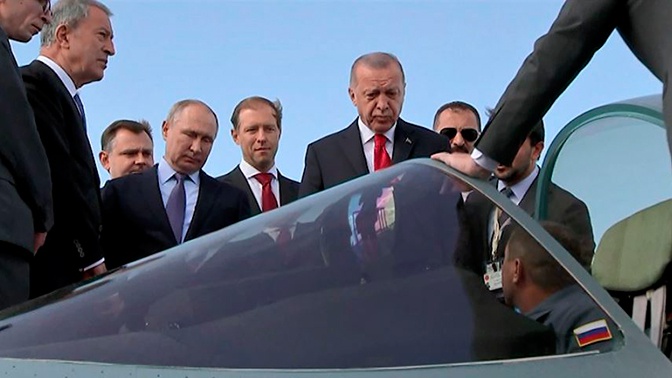 Эрдоган: '' Господин Путин это Су-57?, а его можно купить?''