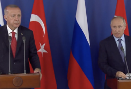 Путин и Эрдоган подвeли итоги переговоров (видео)