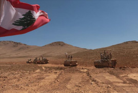 Lübnan ordusu İsrail İHA'sına ateş açtı