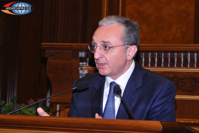 Zohrab Mnatsakanyan Milletvekillere Ermenistan dış politikasının üç temel ilkesinden bahsetti