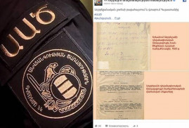 Ermenistan Ulusal Güvenlik Servisi Azerbaycanlı casusuyla ilgili 100 yıllık belge yayınladı