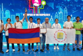 Uluslararası Metropol Şehirler Olimpiyatı'nda Ermeni öğrenciler 4 gümüş ve 3 bronz madalya kazandı