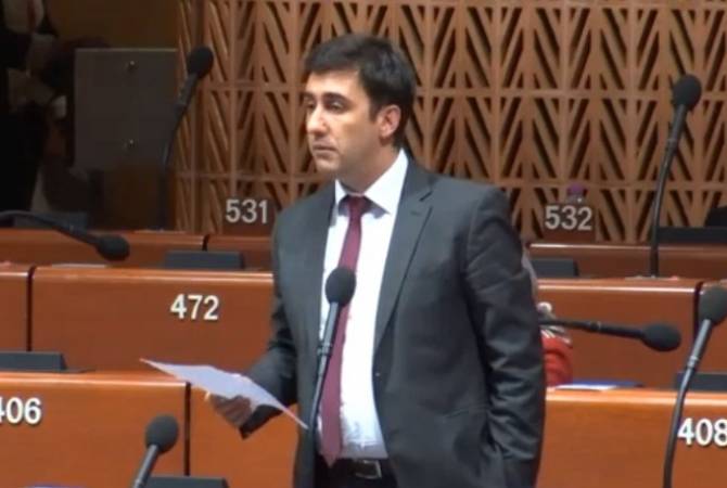 Ermeni Milletvekili AKPM'de konuştu: "Azerbaycan, teröre sponsorluk eden bir devlet"