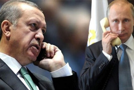 Эрдоган обсудил с Путиным планируемую операцию турецких ВС в Сирии