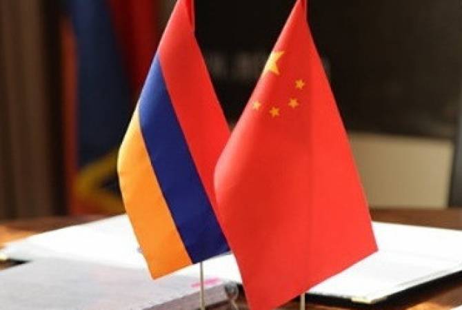 Ermenistan ile Çin Savunma Bakanları bir araya geldi