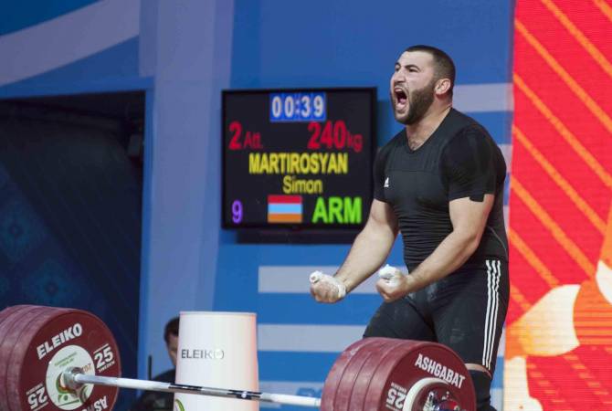 Ermeni halterciler Avrupa Halter Şampiyonası'nda rekorlar kırdı