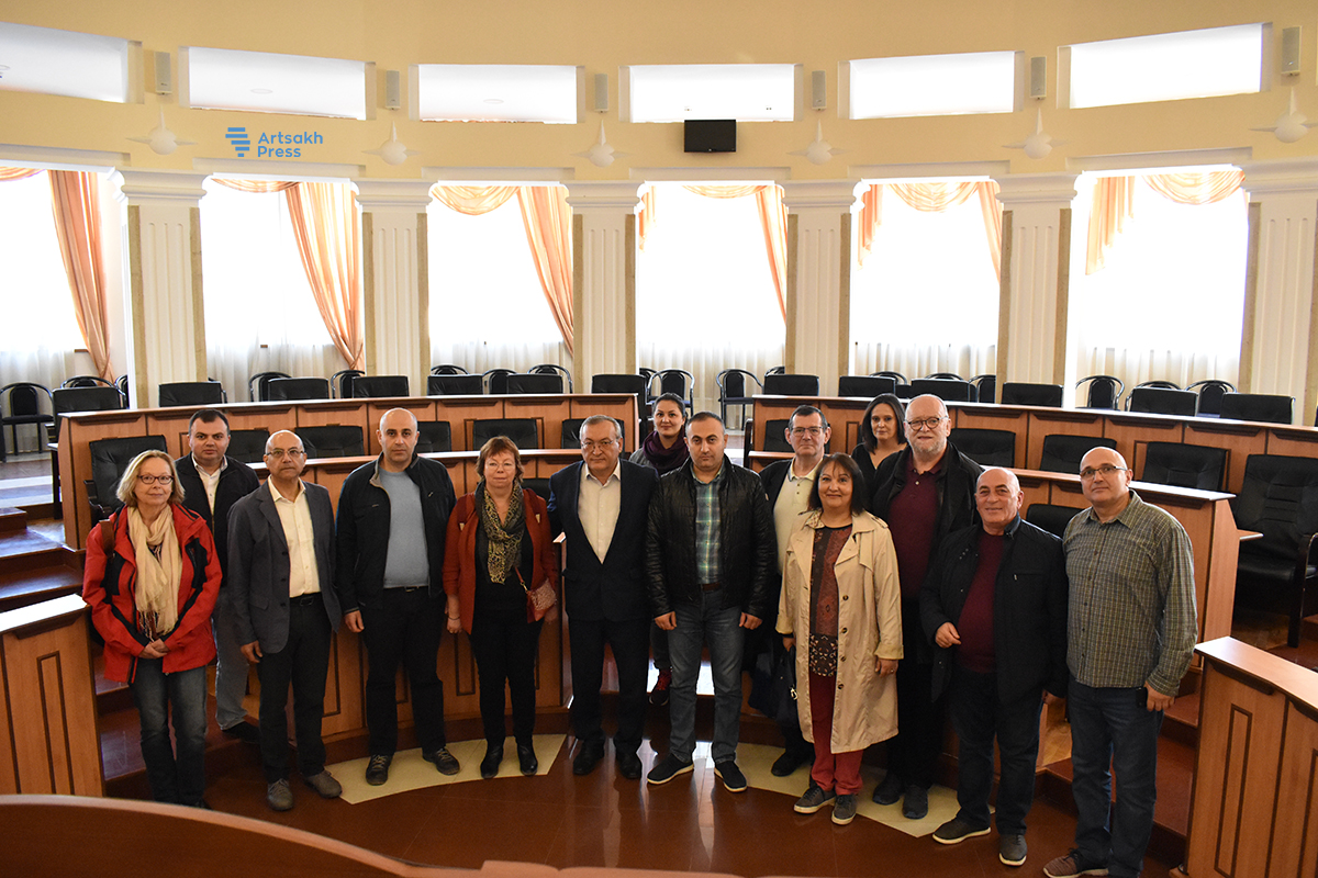Fransa’nın Lille Üniversitesinin öğretim üyeleri Karabağ’ı ziyaret etti