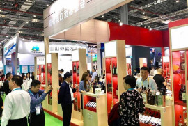 China International Import Expo 2019 fuarında Ermenistan, konyak ve şaraplarını tanıtıyor