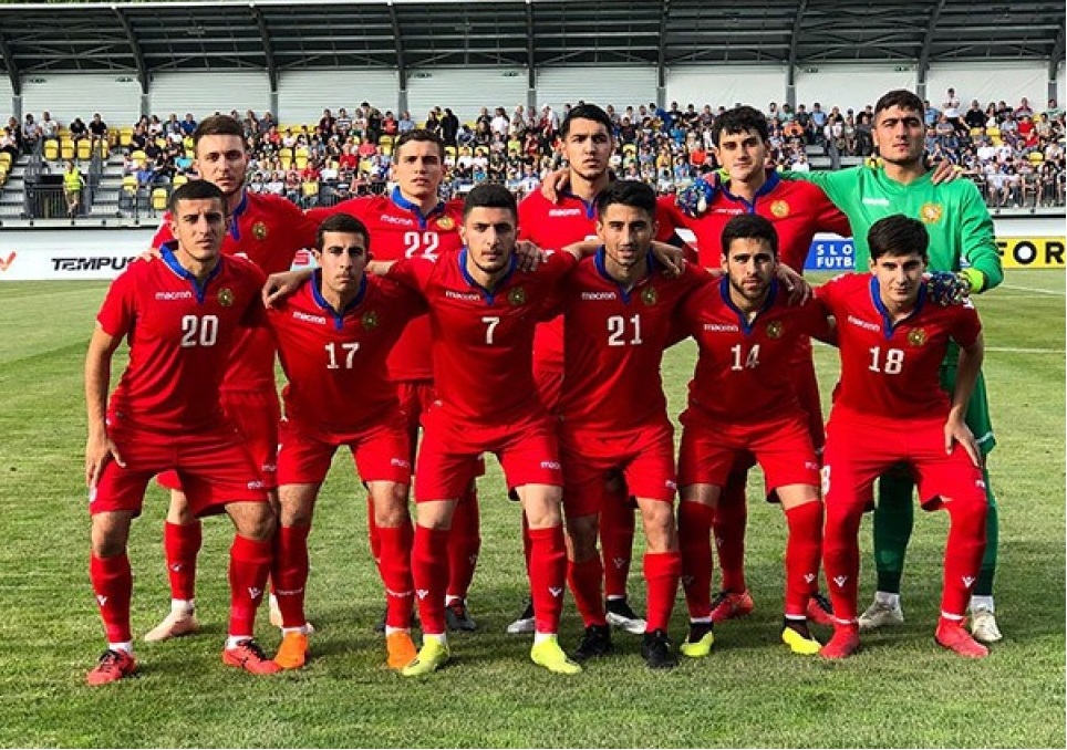 19 Yaş Altı Ermenistan Milli Futbol Takımı'nın rakibi Türkiye