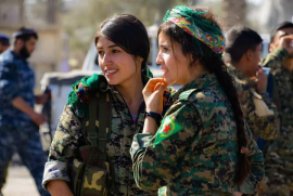 Курдские бойцы - женщины подвергаются сексуальному насилию со стороны турецких солдат