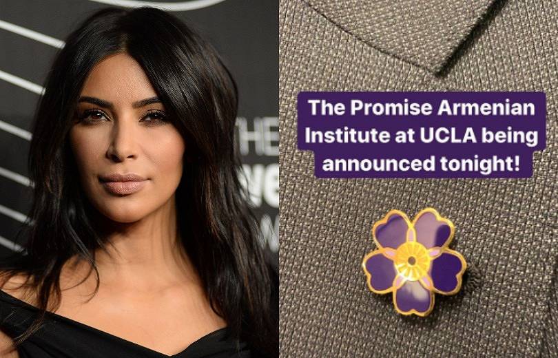 Kim Kardashian Ermeni Soykırımının sembolü olan Unutmabeni çiçeği resimli not paylaştı
