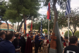 Հունաստանի Կալամատա քաղաքում Հայոց ցեղասպանության զոհերին նվիրված հուշարձան է բացվել