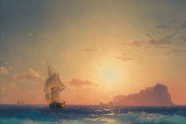 Ermeni meşhur ressam Ayvazovski’nin tablosu açık artırmada 635 bin dolara satıldı