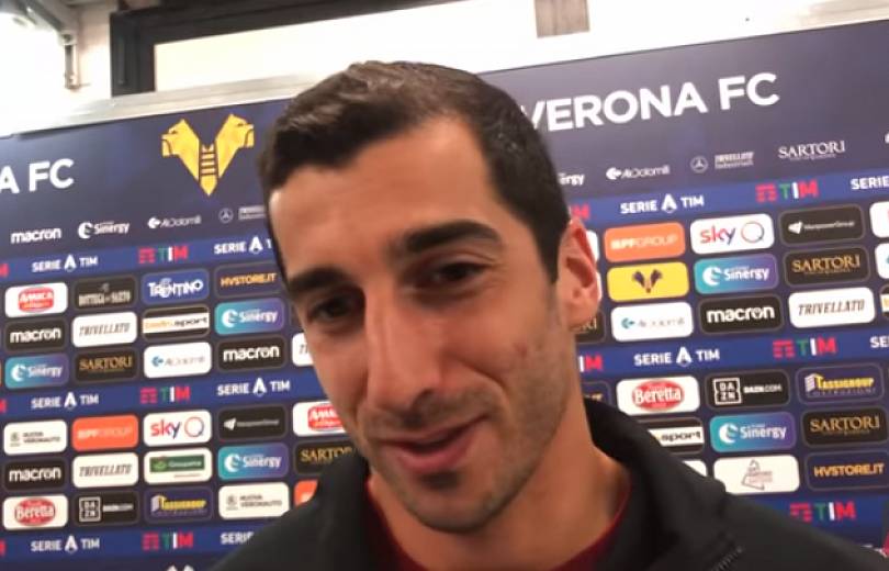 Ermeni Futbol yızdızı İtalyancasıyla herkesi şaşırttı (video)