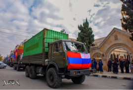 Rusya Ermenileri Suriye’ye insani yardım gönderdi