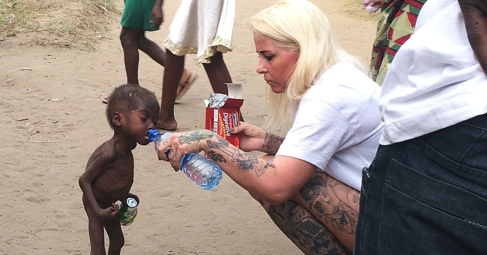 Danimarkalı bir gönüllü tarafından evlat edinen Afrikalı çocuğunun son hali (foto)