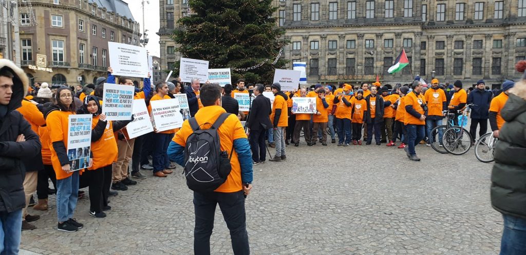 Հոլանդիայում բողոքի ցույց է կազմակերպվել Թուրքիայի դեմ