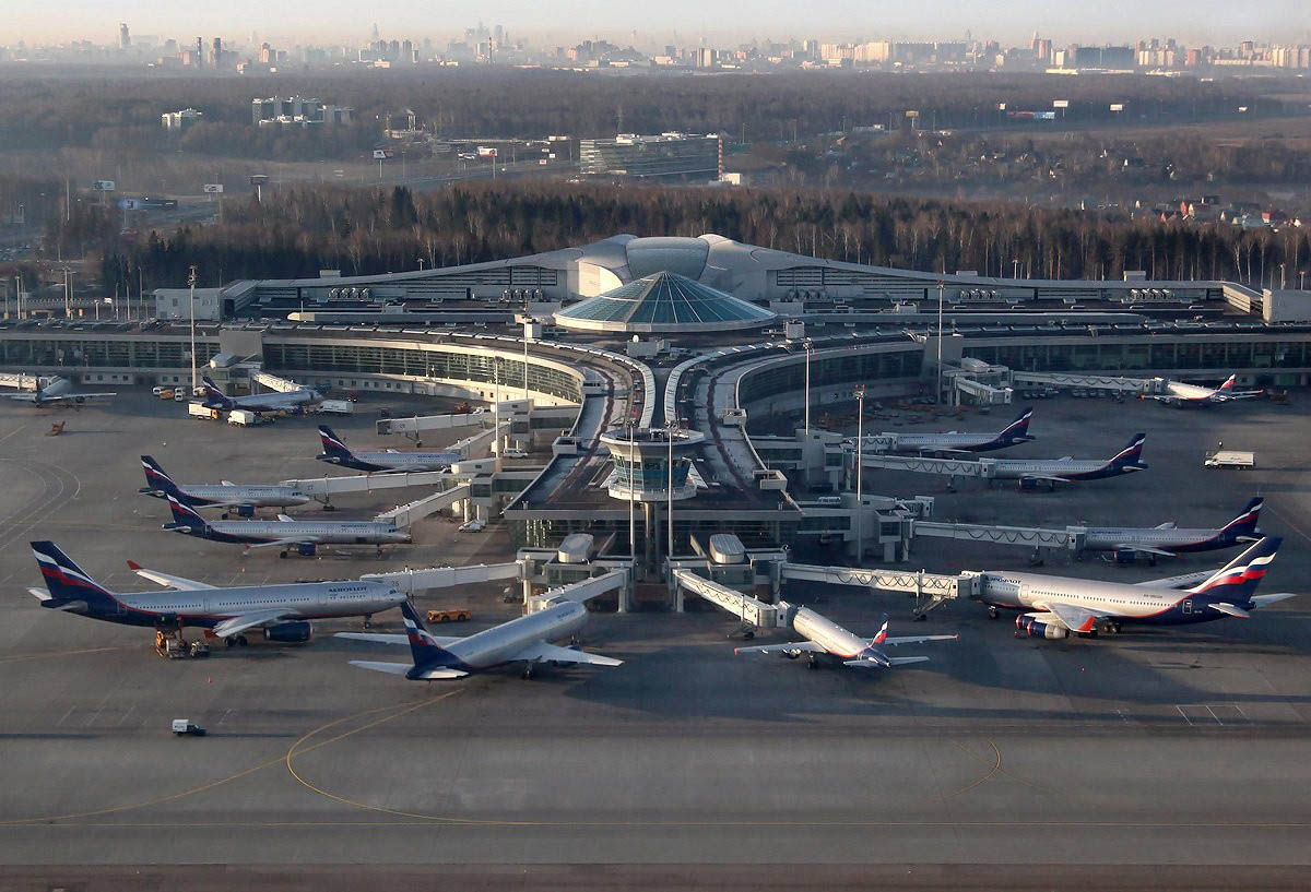 Moskova havaalanlarında Moskova-Yerevan en yoğun dış rotasıdır