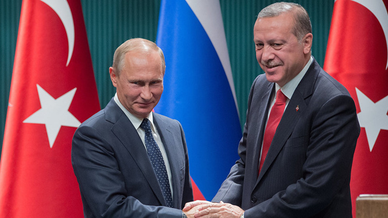 Путин и Эрдоган проводят пресс-конференцию (Прямой эфир)