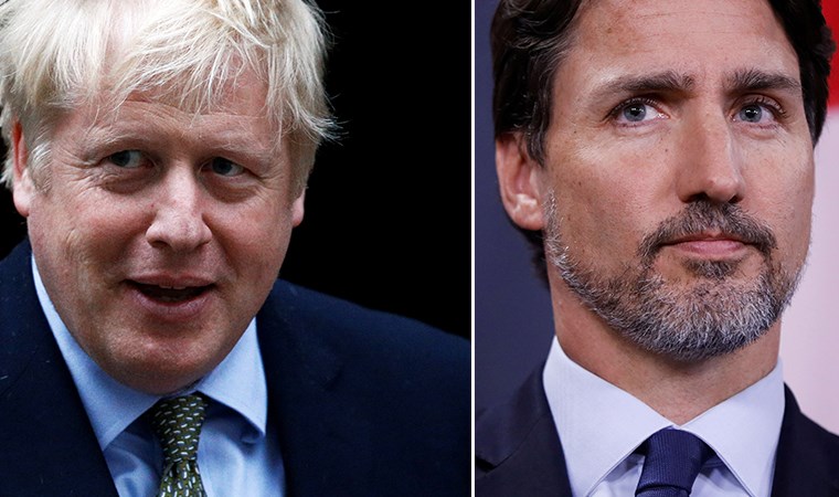 Johnson ve Trudeau'dan İran'da düşen uçakla ilgili açıklama