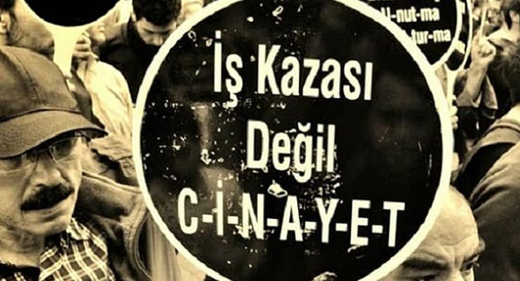 Թուրքիայում 2019թ. աշխատանքային վատ պայմաններում մահացել է 1736 մարդ