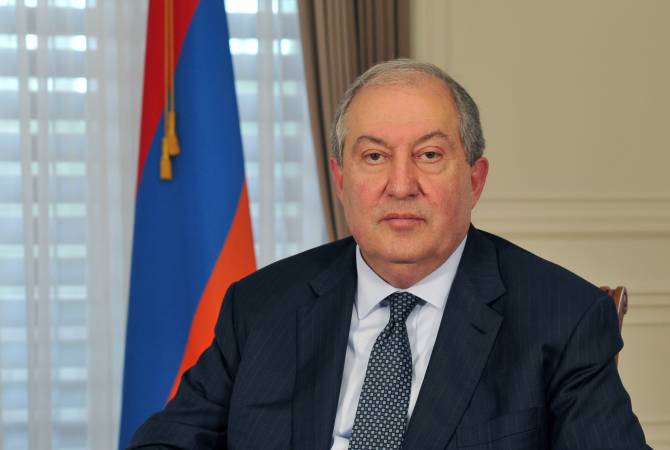 Ermenistan Cumhurbaşkanı: ''Dünyaya hepimizin uyum ve dostluk içinde yaşayabileceğini gösterebiliriz''
