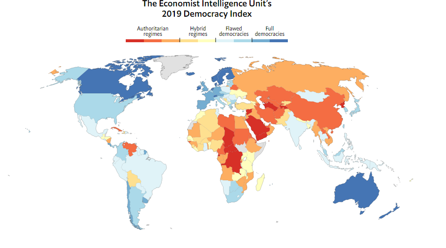 Ermenistan "Demokrasi Endeksi'nde tüm komşu ülkeleri geride bıraktı