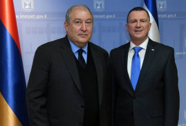 Ermenistan Cumhurbaşkanı İsrail’de Ermeni Soykırımını tanıma meselesini dile getirdi