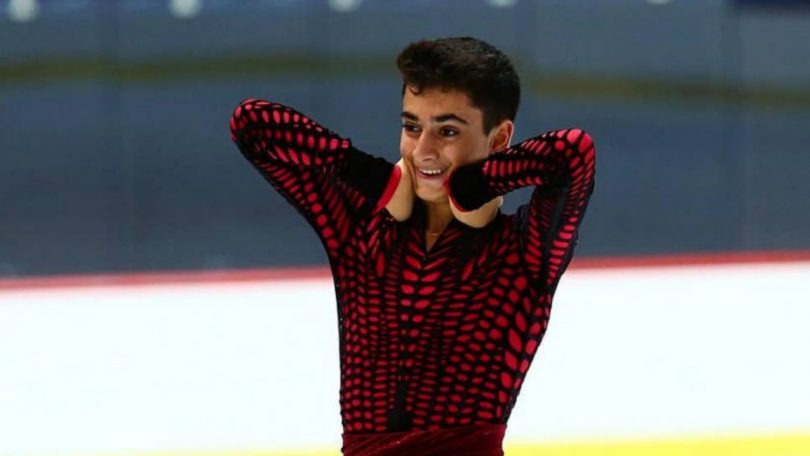 16 yaşındaki Ermeni sporcu Artistik buz pateni Avrupa Şampiyonasında gümüş madalya aldı (Video)