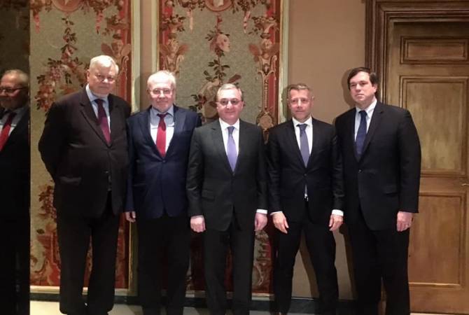 Ermenistan Dışişleri Bakanı, AGİT Minsk Grubu eşbaşkanları ile görüştü