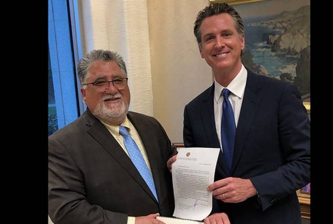 Kaliforniyalı senatör, Paşinyan'ın davet mektubunu vali Newsom'a iletti