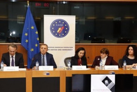 Avrupa Parlamentosunda Bakü Ermeni katliamıyla ilgili etkinlik düzenlendi